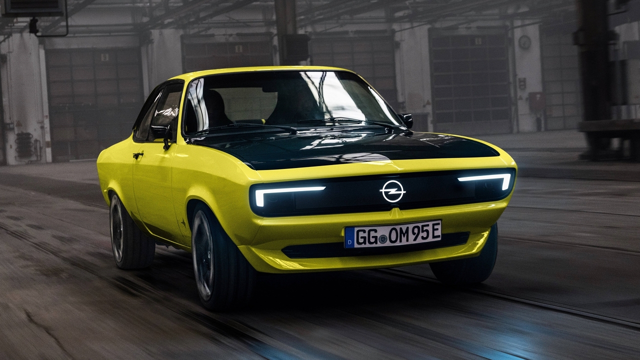 El Opel Manta regresa en forma de eléctrico neoretro