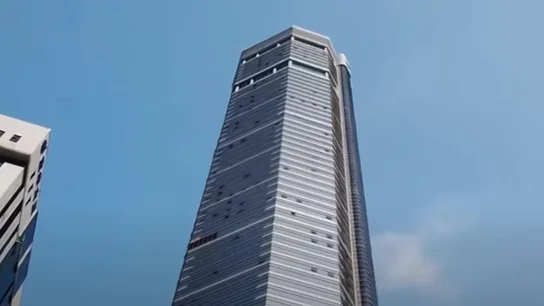 El rascacielos SEG Plaza en la ciudad china de Shenzhen El rascacielos SEG Plaza en la ciudad china de Shenzhen