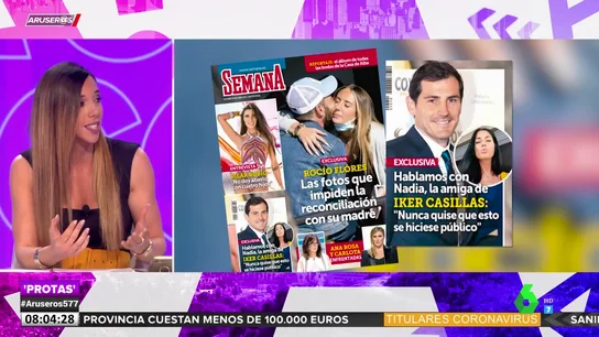 Habla Nadia, la amiga de Iker Casillas: "Nunca quise que esto se hiciese público" Habla Nadia, la amiga de Iker Casillas: "Nunca quise que esto se hiciese público"