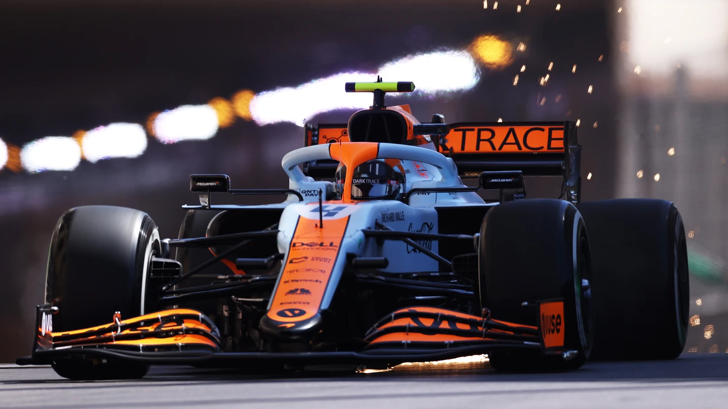 El McLaren de Lando Norris El McLaren de Lando Norris