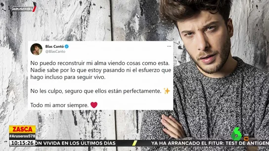 Blas Cantó responde a las burlas de la tele noruega: "Nadie sabe por lo que estoy pasando" Blas Cantó responde a las burlas de la tele noruega: "Nadie sabe por lo que estoy pasando"