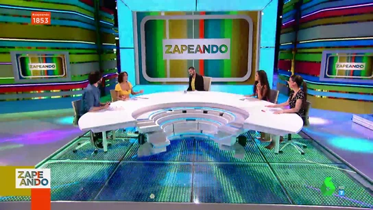 El plató de Zapeando El plató de Zapeando