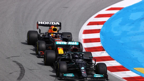Hamilton y Verstappen Hamilton y Verstappen