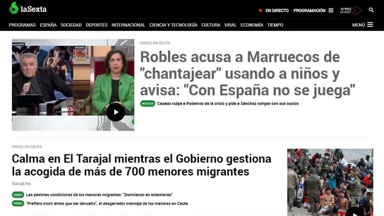 laSexta.com alcanza en abril los 9,1 millones de usuarios únicos laSexta.com alcanza en abril los 9,1 millones de usuarios únicos