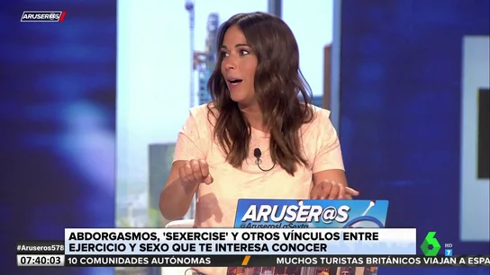 La surrealista conversación de los colaboradores de Aruser@s sobre "los orgasmos en el gimnasio"  La surrealista conversación de los colaboradores de Aruser@s sobre "los orgasmos en el gimnasio"