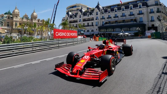 Carlos Sainz en los Libres 2 del GP de Mónaco Carlos Sainz en los Libres 2 del GP de Mónaco