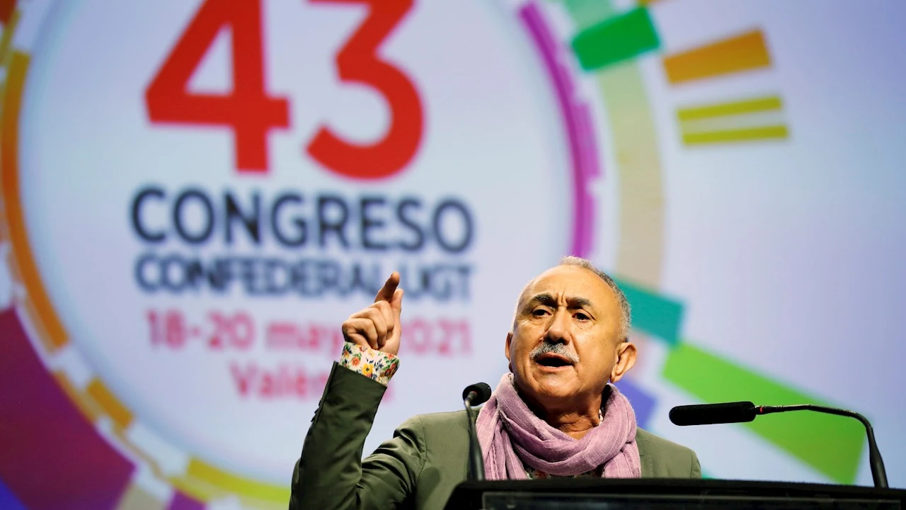 Pepe Álvarez, secretario general de UGT