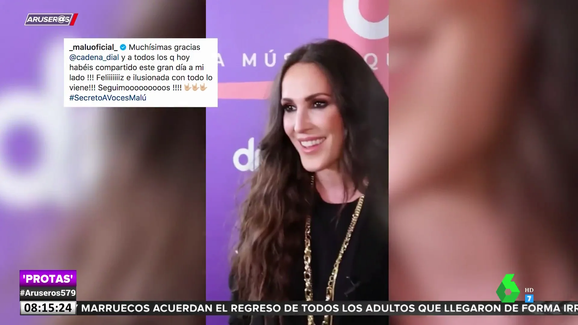 Malú vuelve a la música con 'Secreto a voces'