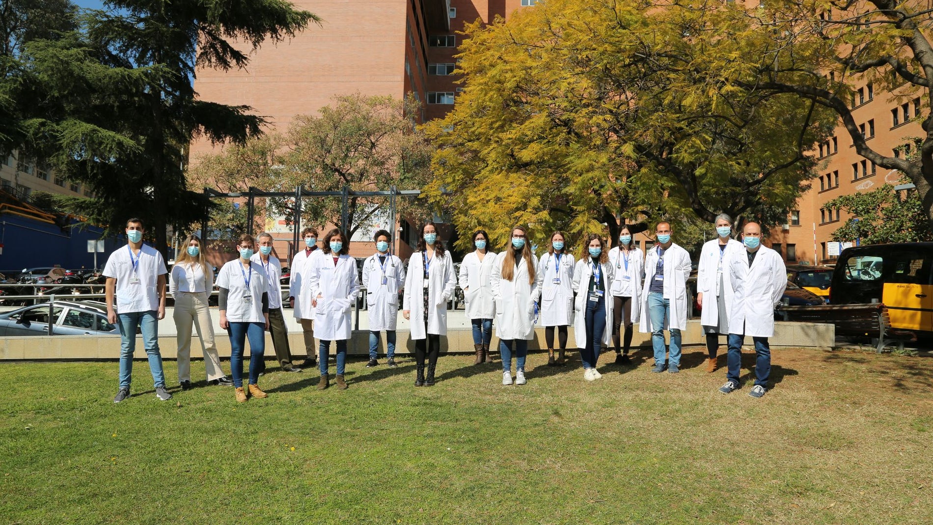 los autores del estudio fuera del hospital