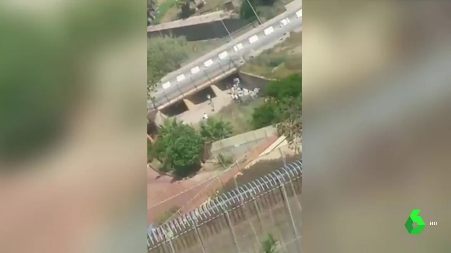 Salto a la valla de Melilla Salto a la valla de Melilla