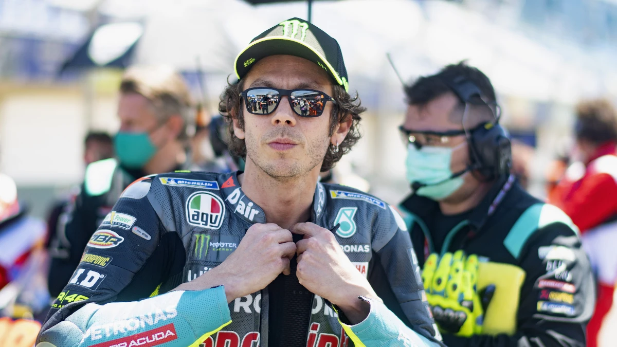 Valentino Rossi, con Petronas