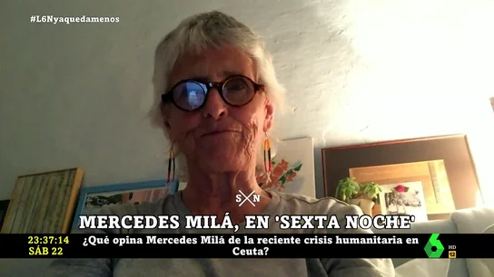 Mercedes Milá, en laSexta Noche Mercedes Milá, en laSexta Noche