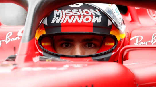 Carlos Sainz, en el Ferrari Carlos Sainz, en el Ferrari