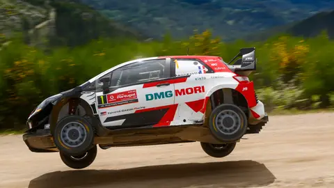 Ogier es tercero provesionalmente Ogier es tercero provesionalmente
