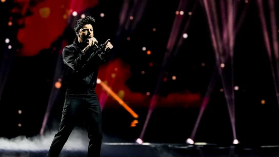 Blas Cantó en el festival de Eurovisión Blas Cantó en el festival de Eurovisión