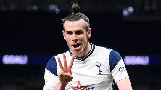 Gareth Bale, con el Tottenham Gareth Bale, con el Tottenham