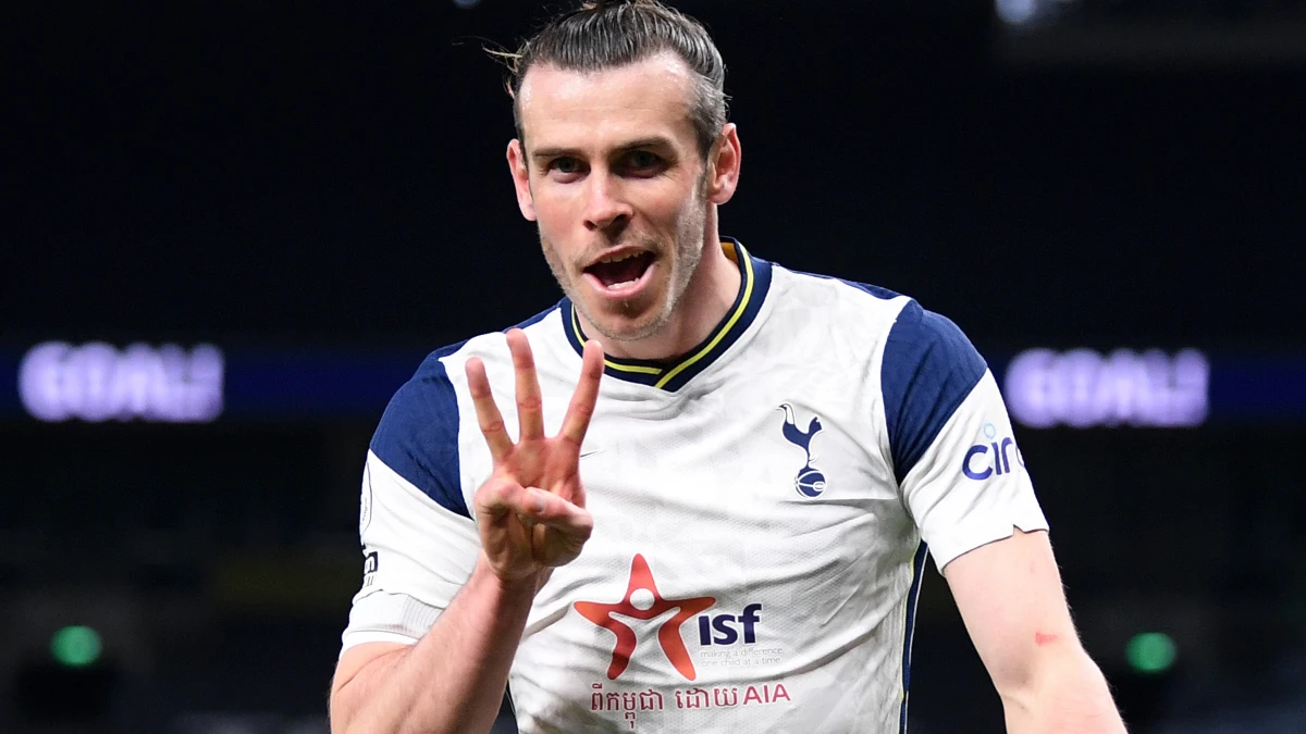 Gareth Bale, con el Tottenham