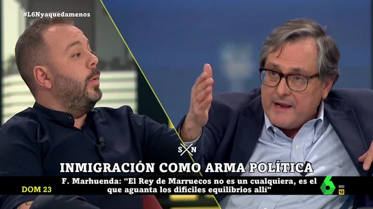 Paco Marhuenda y Antonio Maestre Paco Marhuenda y Antonio Maestre