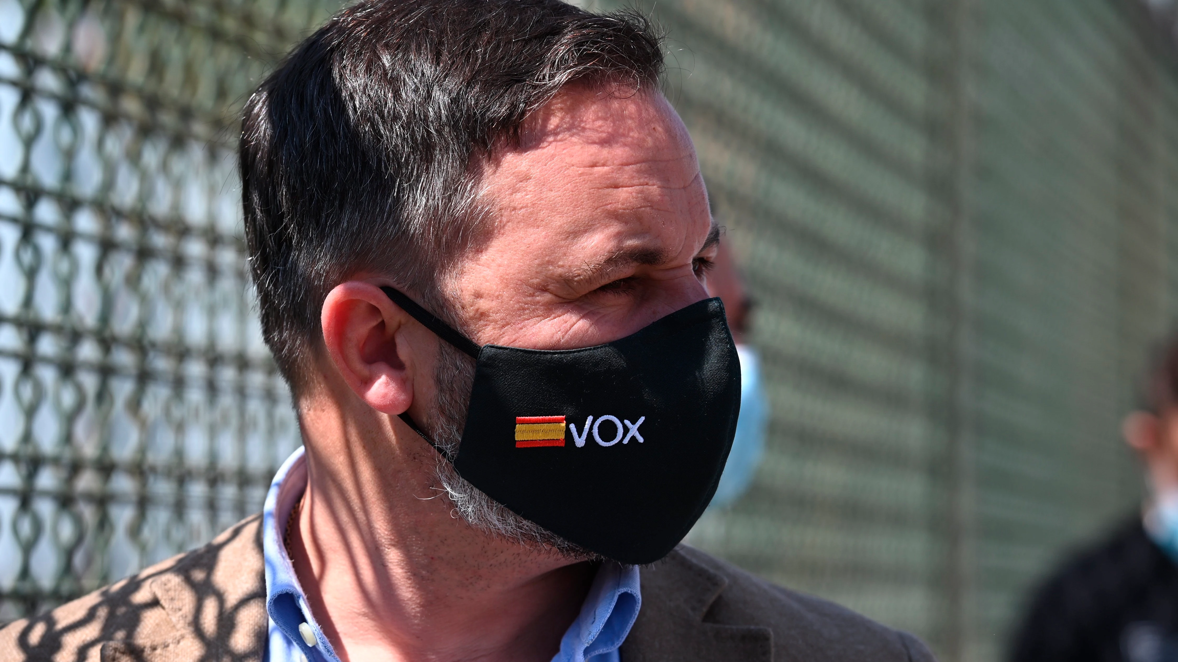 El líder de Vox, Santiago Abascal