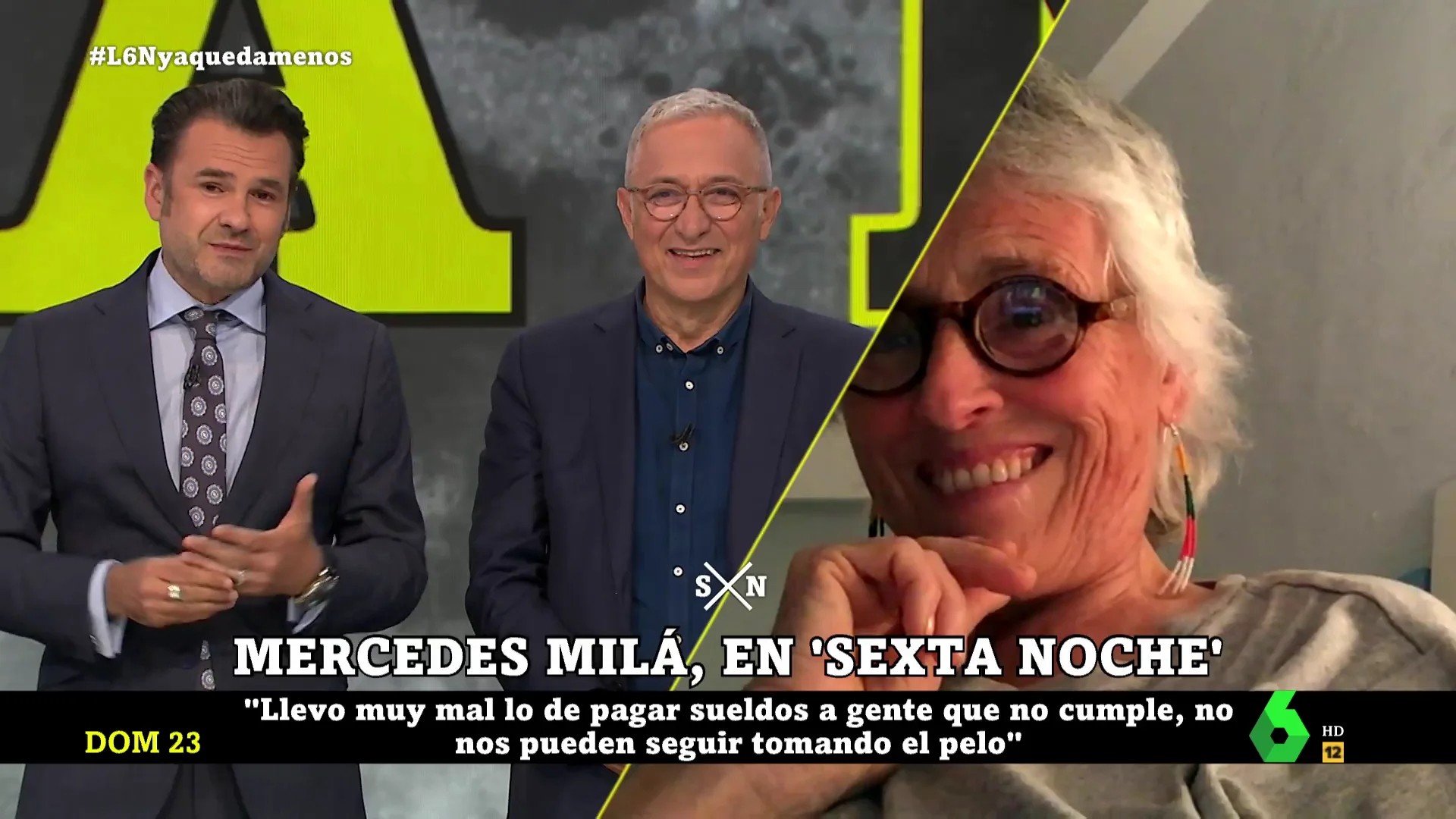 Xavier Sardà en la Sexta Noche