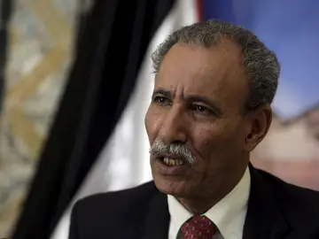 Líder del Frente Polisario, Brahim Gali