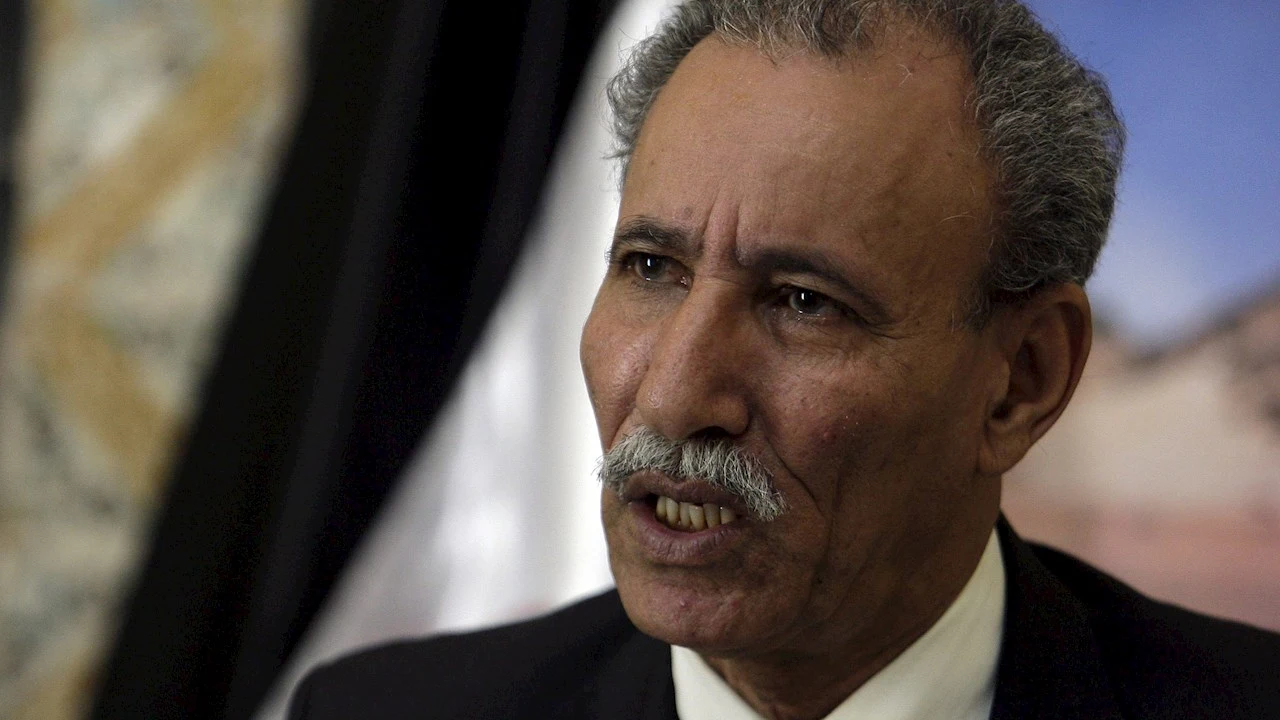 Líder del Frente Polisario, Brahim Gali