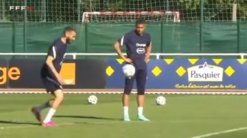 Benzema y Mbappé