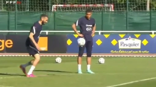 Benzema y Mbappé