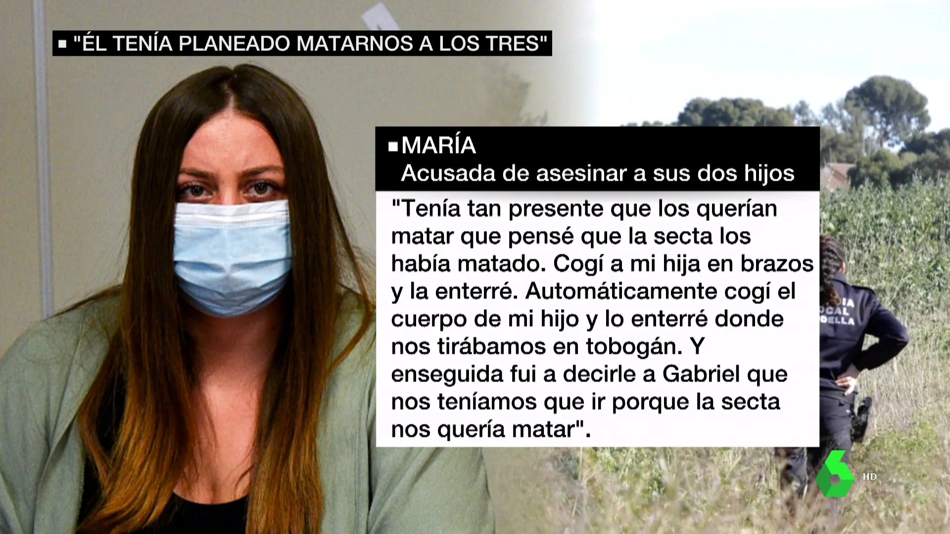 La madre de los niños asesinados en Godella: "Para mí los había matado la secta, pero ahora pienso que fue su padre"