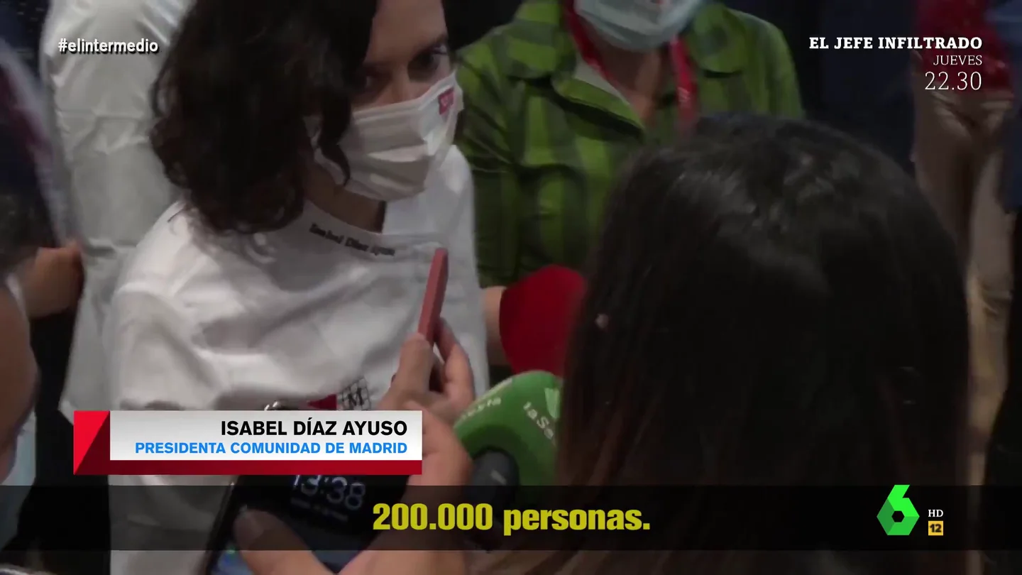 La reacción de Wyoming al ver la intervención de Ayuso frente a los medios: "Espero que después del meneo, el cámara de laSexta esté sano y salvo"ayuso wyo La reacción de Wyoming al ver la intervención de Ayuso frente a los medios: "Espero que después del meneo, el cámara de laSexta esté sano y salvo"