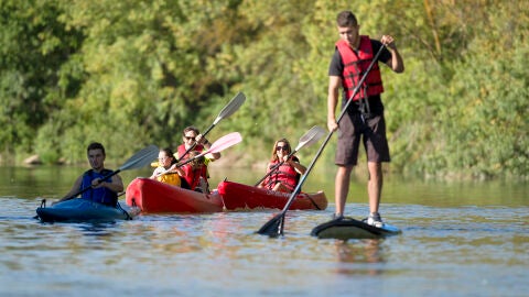 Kayak en La Puebla