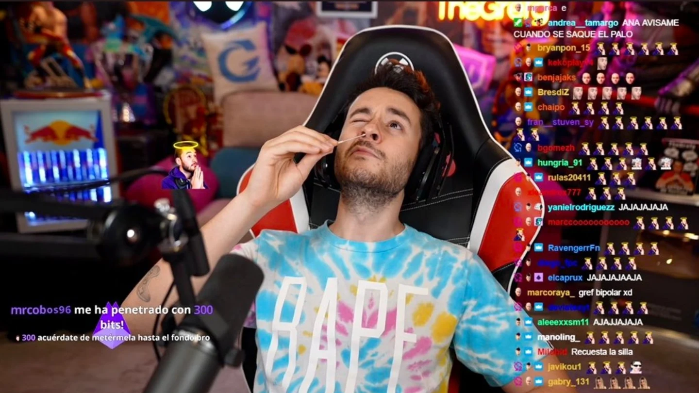 El streamer TheGrefg se hace una prueba del COVID en directo y desata las críticas de los usuarios de Internet El streamer TheGrefg se hace una prueba del COVID en directo y desata las críticas de los usuarios de Internet