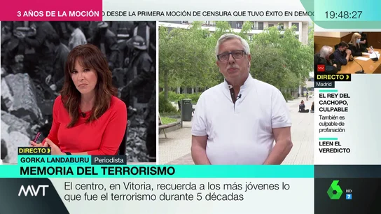 El periodista Gorka Landaburu El periodista Gorka Landaburu