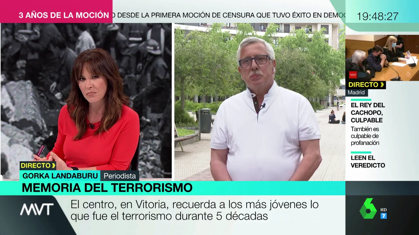 El periodista Gorka Landaburu El periodista Gorka Landaburu
