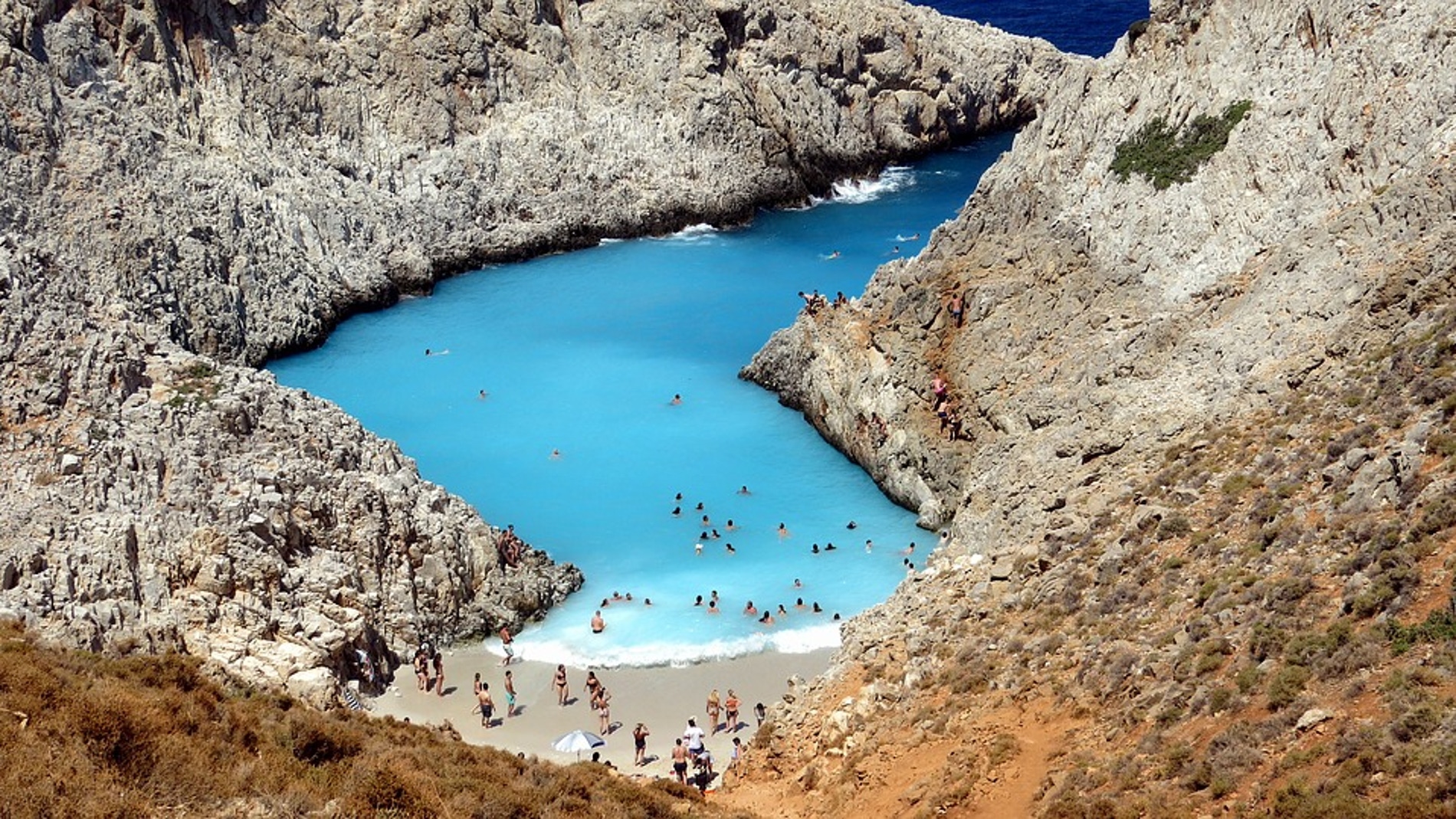 Playa Seitan Limania, Creta