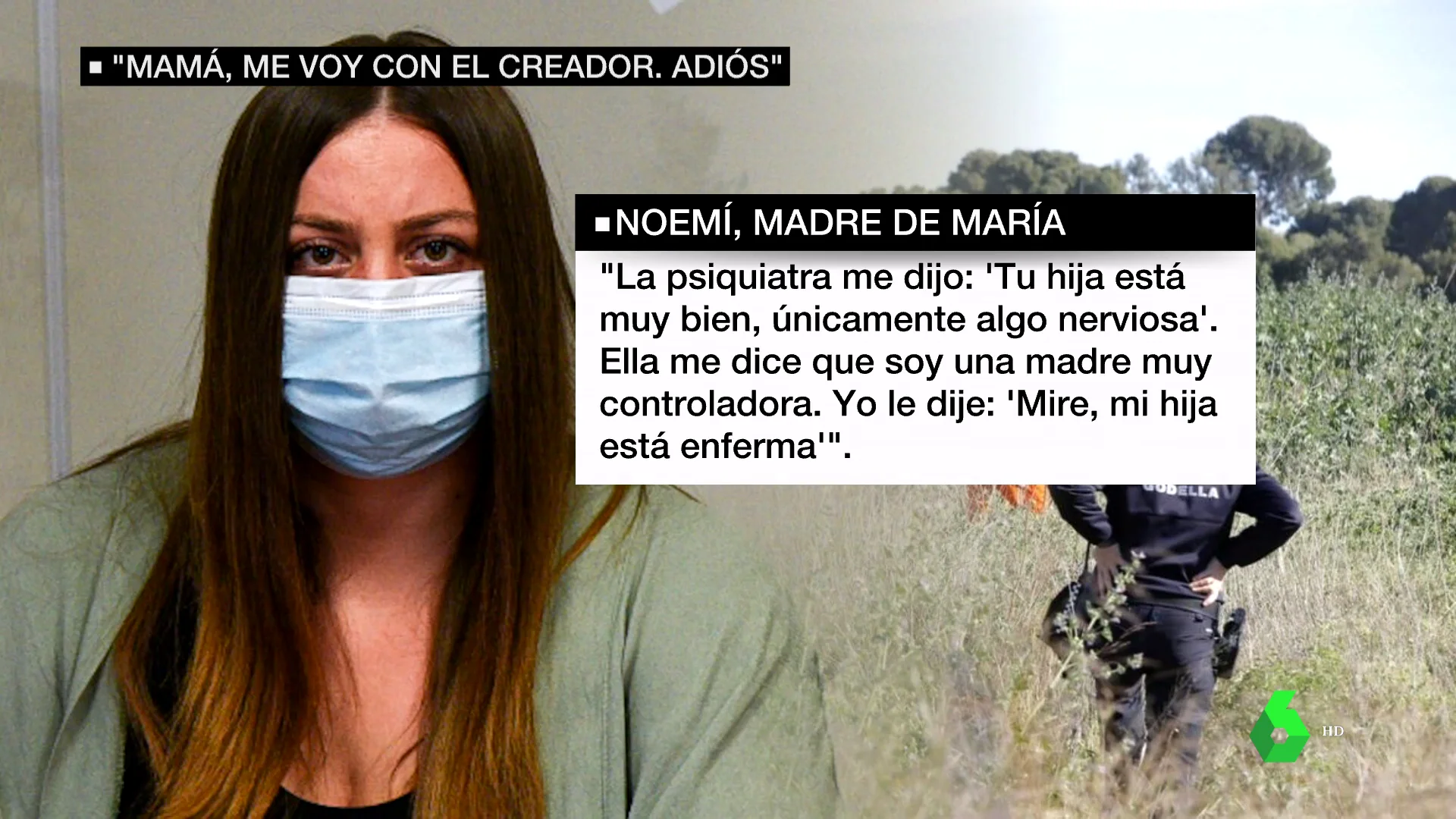 Declara la abuela de los niños asesinados en Godella: "La psiquiatra me dijo que mi hija estaba bien y que yo era un poco controladora"