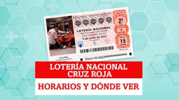 Horarios y dónde ver el Sorteo Extraordinario de Lotería Nacional de Cruz Roja