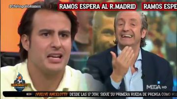 Brutal cara a cara entre Josep Pedrerol y Juanfe Sanz por la renovación de Sergio Ramos