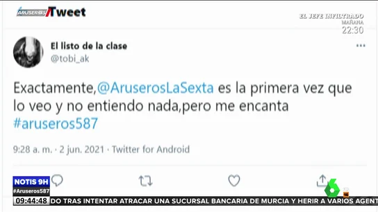 El comentario de un espectador de Aruser@s al programa: "No me entero de nada" El comentario de un espectador de Aruser@s al programa: "No me entero de nada"