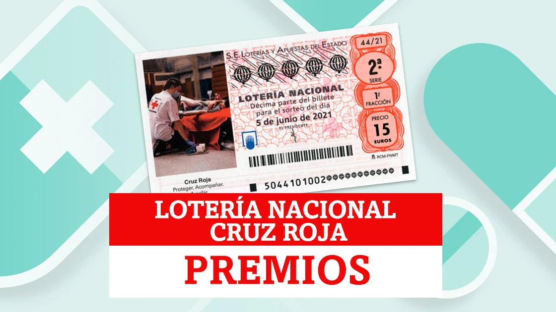 ¿Qué premios reparte la Lotería Nacional de la Cruz Roja?