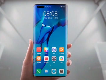 Un móvil de Huawei con HarmonyOS