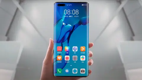 Un móvil de Huawei con HarmonyOS Un móvil de Huawei con HarmonyOS