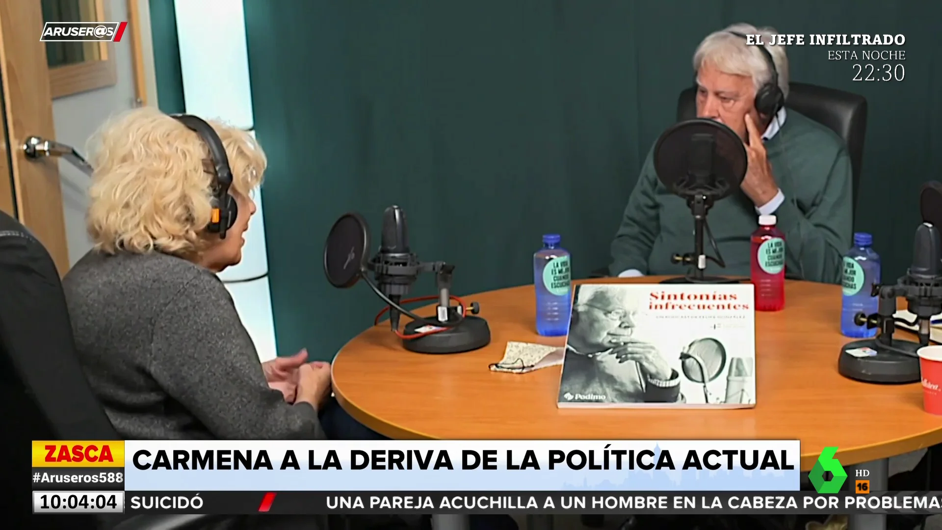 La reflexión de Carmena sobre la política actual: "El insulto y la burla son el sistema habitual"