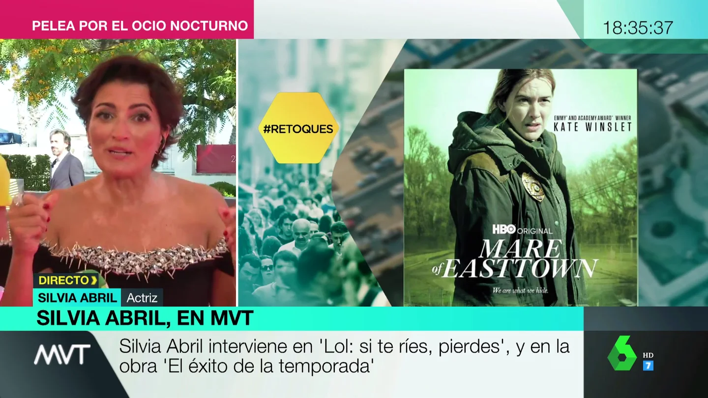 Silvia Abril, en Más Vale Tarde Silvia Abril