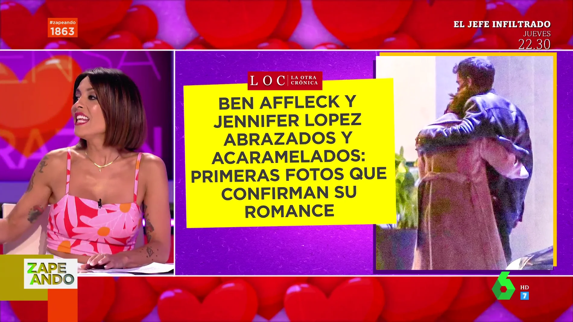 Ben Affleck y Jennifer López: las románticas imágenes abrazados que devuelven la ilusión a Lorena Castell de enamorarse