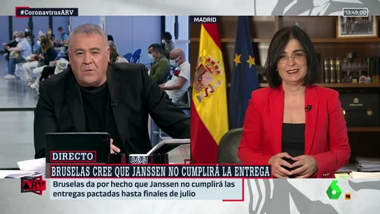 Darias prevé comenzar a vacunar a los adolescentes "dos semanas antes de que empiecen las clases" Darias prevé comenzar a vacunar a los adolescentes "dos semanas antes de que empiecen las clases"