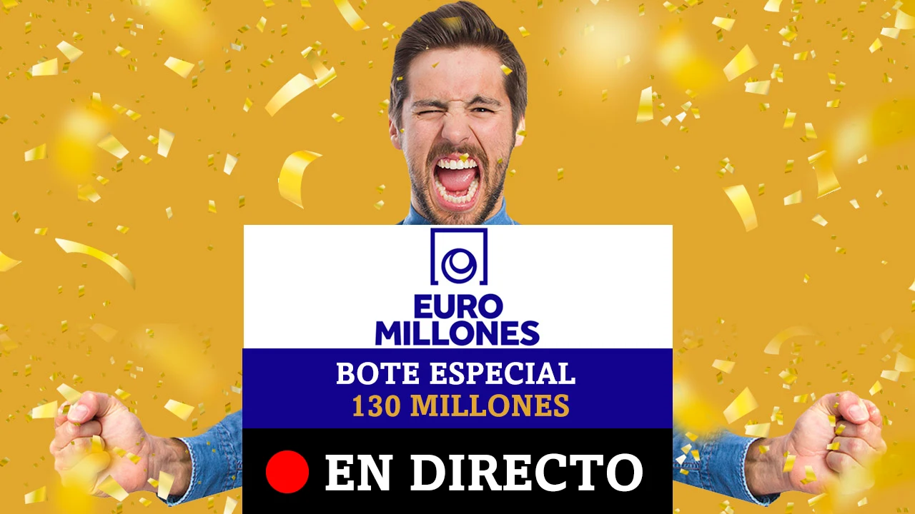 Comprobar Euromillones, hoy | Resultados del Sorteo con bote especial, en directo