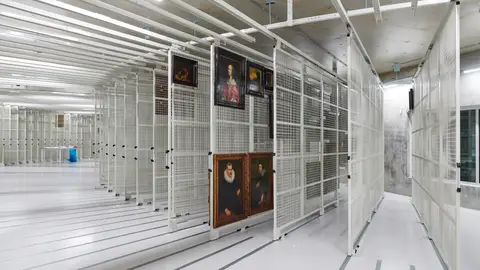 Detalle del interior del museo Boijmans Van Beuningen Detalle del interior del museo Boijmans Van Beuningen