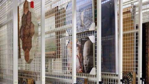 Detalle del interior del almacén del museo Boijmans Van Beuningen