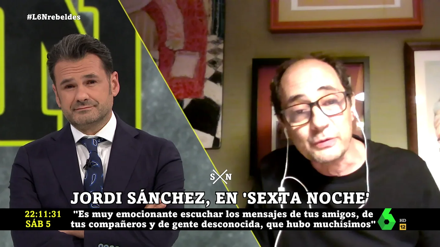 El rotundo mensaje de Jordi Sánchez a los negacionistas tras su calvario con el coronavirus El rotundo mensaje de Jordi Sánchez a los negacionistas tras su calvario con el coronavirus